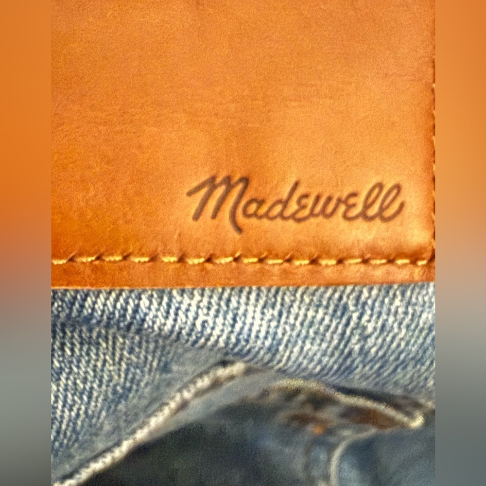 MADEWELL THE HIGH RISE SLIM BOY JEAN IN ELKHART WASH 25 - Picture 10 of 10